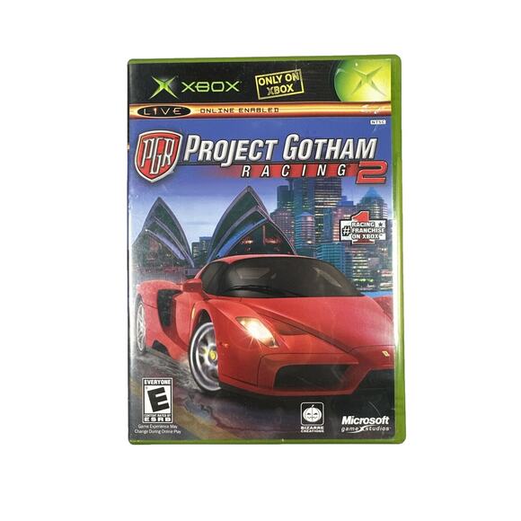 Project Gotham Racing 2 (Microsoft Xbox, 2003) Complete CIB, Tested - Picture 2 of 6